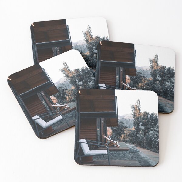 Item preview, Cozy balcony chair overlooking mountain forest designed and sold by MMLK9394.