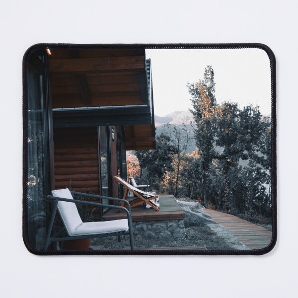 Item preview, Cozy balcony chair overlooking mountain forest designed and sold by MMLK9394.