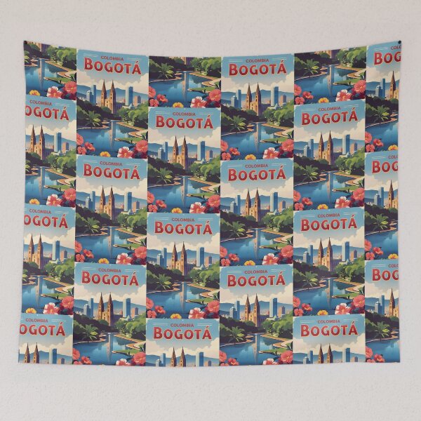 Item preview, Bogota Colombia Vintage Travel Tourism designed and sold by TravelersGems.