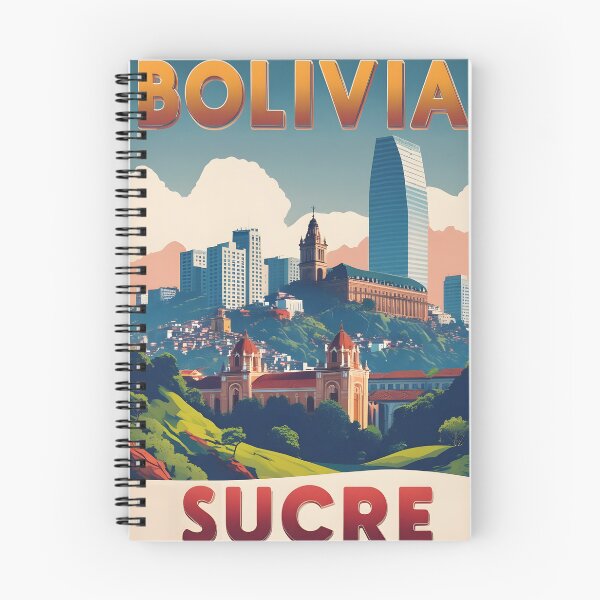 Item preview, Sucre Bolivia Vintage Travel Tourism designed and sold by TravelersGems.