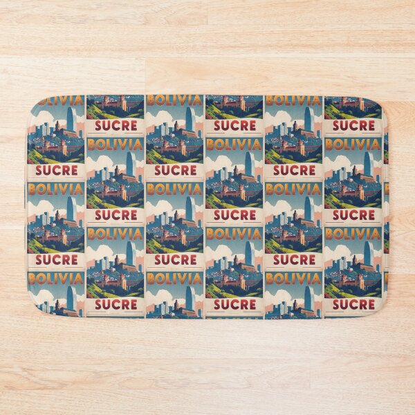 Item preview, Sucre Bolivia Vintage Travel Tourism designed and sold by TravelersGems.