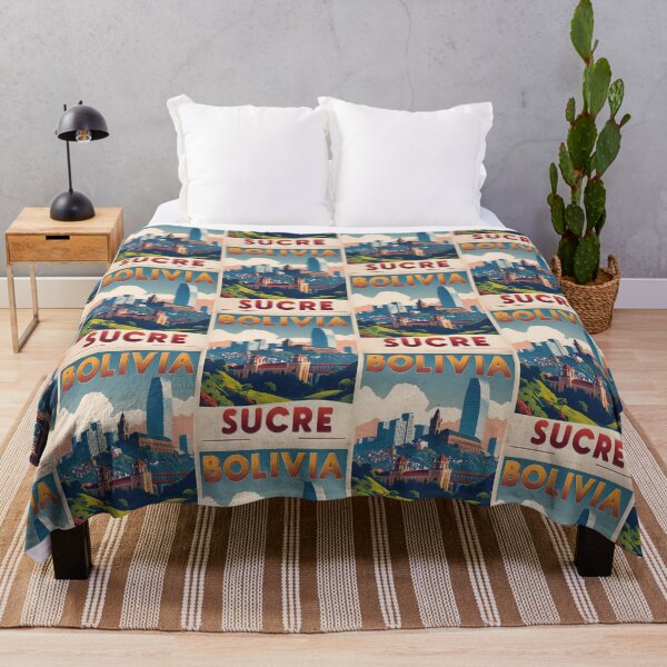 Item preview, Sucre Bolivia Vintage Travel Tourism designed and sold by TravelersGems.