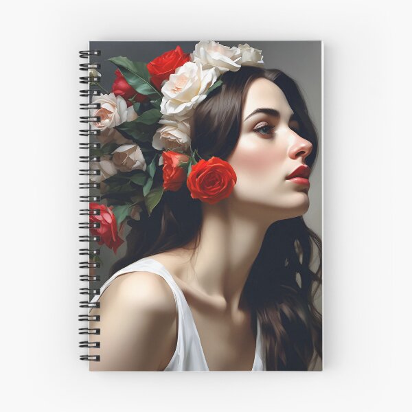 Item preview, Woman with flowers designed and sold by MK26Designs.