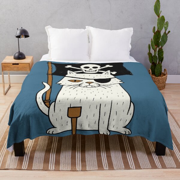 Item preview, Captain Whiskers Pirate Cat designed and sold by Studio Bootleg.