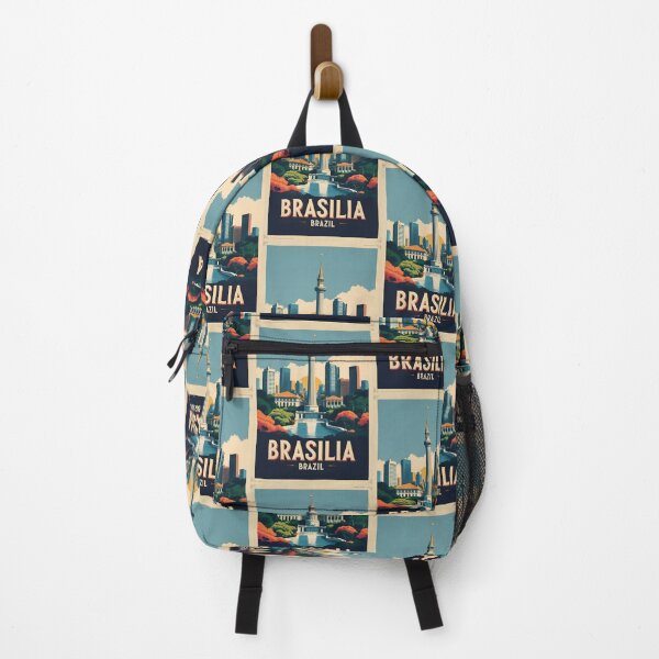 Item preview, Brasilia Brazil Vintage Travel Tourism designed and sold by TravelersGems.