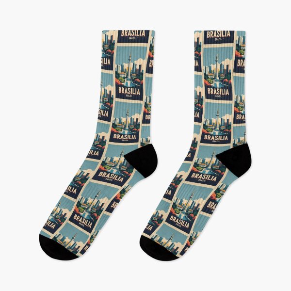 Item preview, Brasilia Brazil Vintage Travel Tourism designed and sold by TravelersGems.
