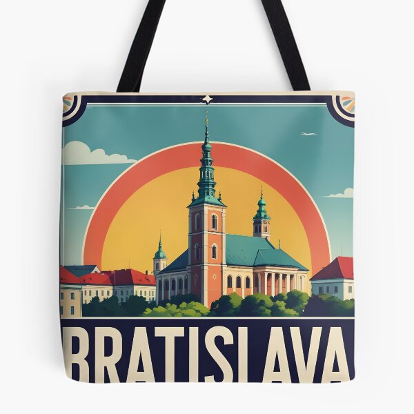 Item preview, Bratislava Slovakia Vintage Travel Tourism designed and sold by TravelersGems.