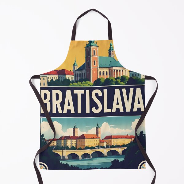 Item preview, Bratislava Slovakia Vintage Travel Tourism designed and sold by TravelersGems.