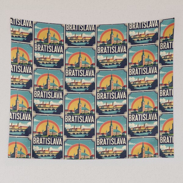 Item preview, Bratislava Slovakia Vintage Travel Tourism designed and sold by TravelersGems.