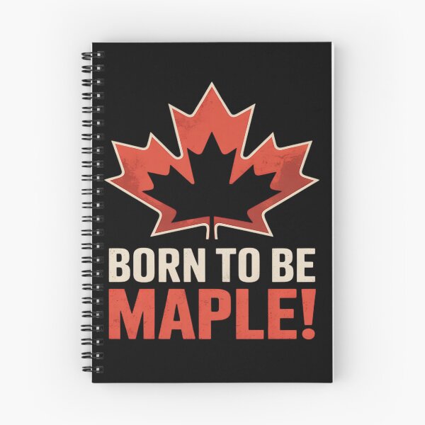 Item preview, Maple Leaf – Canadian Born To Be Maple Pride designed and sold by Taans-Creation.