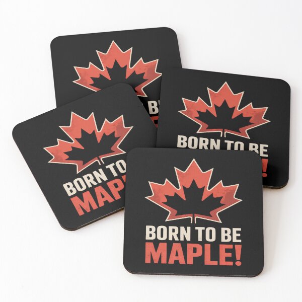 Item preview, Maple Leaf – Canadian Born To Be Maple Pride designed and sold by Taans-Creation.