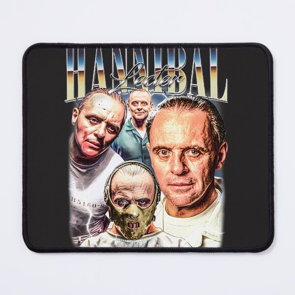 Item preview, Hannibal Lecter Bootleg Vintage 90S Style Graphic T-Shirt LIMITED EDITION designed and sold by Barsandloops.