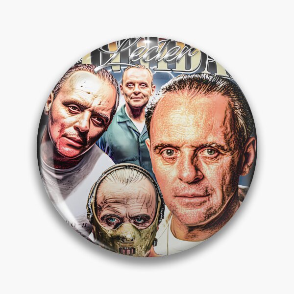 Item preview, Hannibal Lecter Bootleg Vintage 90S Style Graphic T-Shirt LIMITED EDITION designed and sold by Barsandloops.
