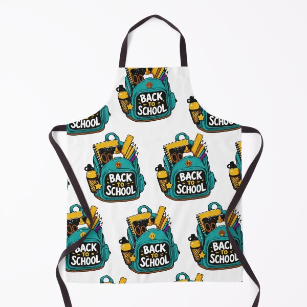 Item preview, Back to School Backpack with School Supplies Pattern designed and sold by Sunday.Supply.