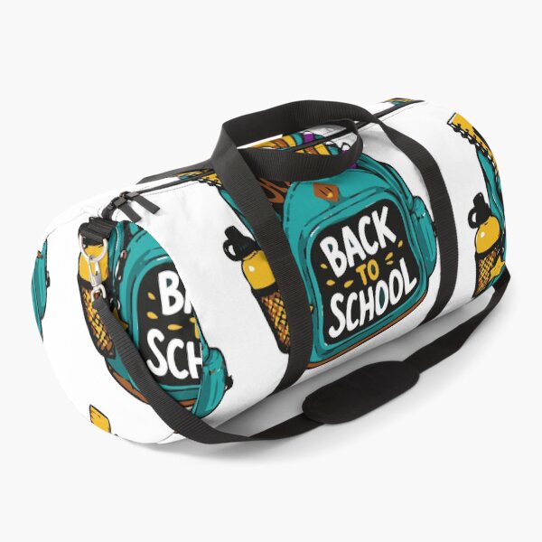 Item preview, Back to School Backpack with School Supplies Pattern designed and sold by Sunday.Supply.