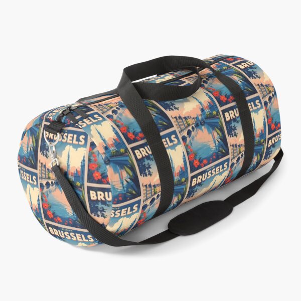 Item preview, Brussels Belgium Vintage Travel Tourism designed and sold by TravelersGems.