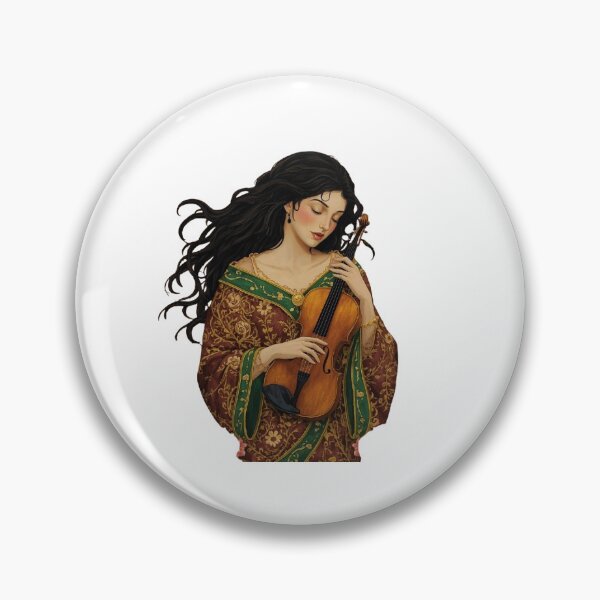 Item preview, The enchanted violinist girl designed and sold by DarshanHubli.