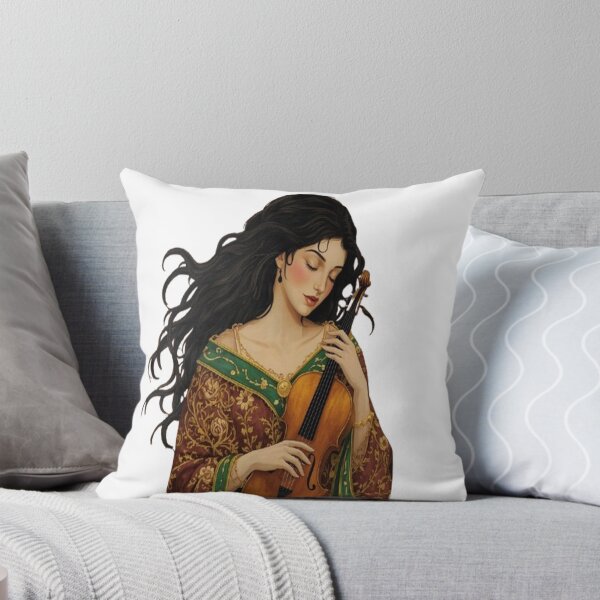 Item preview, The enchanted violinist girl designed and sold by DarshanHubli.
