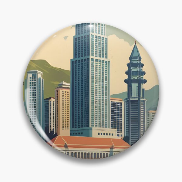 Item preview, Bandar Seri Begawan Brunei Vintage Travel designed and sold by TravelersGems.