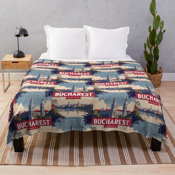 Item preview, Bucharest Romania Vintage Travel Tourism designed and sold by TravelersGems.