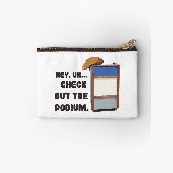 Item preview, Hey, check the podium // Funny 80s Kid Humor designed and sold by Scaryzz.
