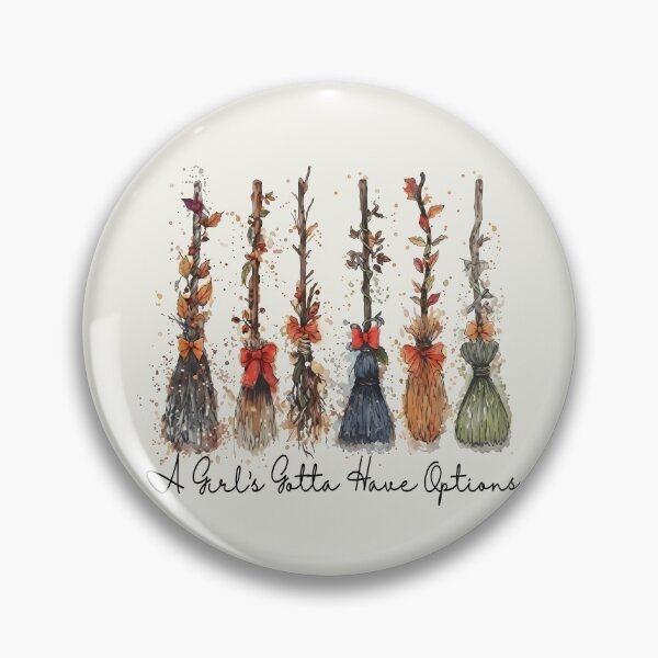 Item preview, A Girl's Best Have Options Shirt, Witch Broom Halloween Graphic Tee, Cute Fall Witchy Autumn Gift designed and sold by Phirivey.