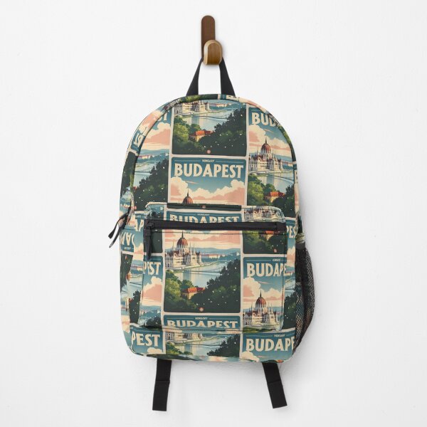 Item preview, Budapest Hungary Vintage Travel Tourism designed and sold by TravelersGems.
