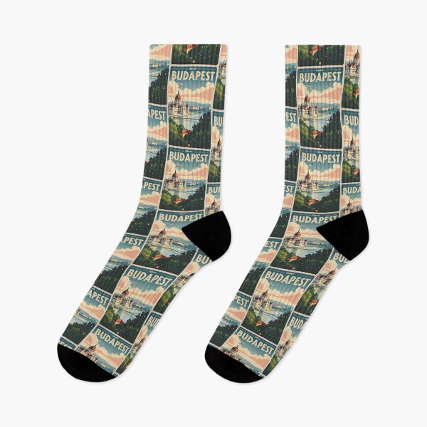 Item preview, Budapest Hungary Vintage Travel Tourism designed and sold by TravelersGems.