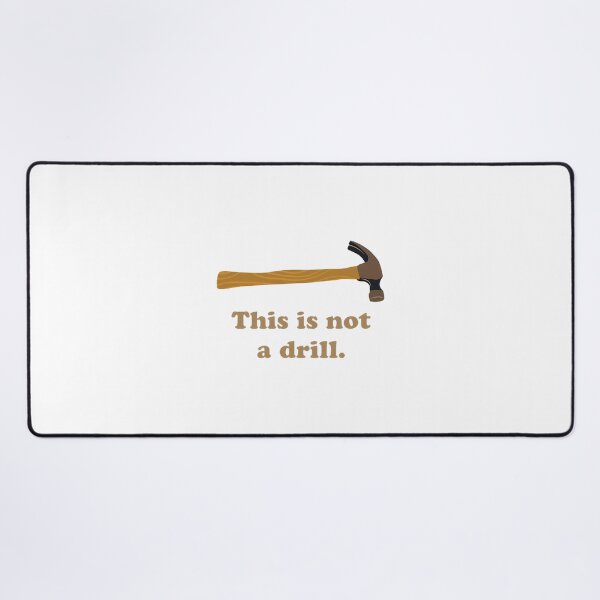 Item preview, Hammer This Is Not A Drill – Bold Graphic Tee For Diy Lovers LIMITED EDITION designed and sold by JELProductions.