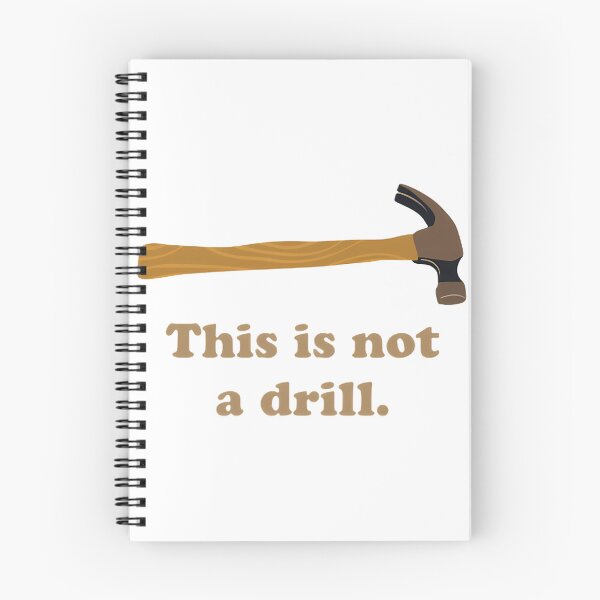 Item preview, Hammer This Is Not A Drill – Bold Graphic Tee For Diy Lovers LIMITED EDITION designed and sold by JELProductions.