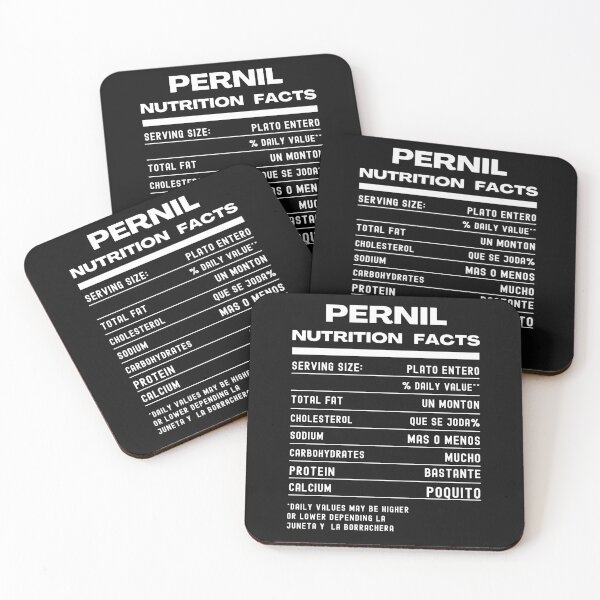 Item preview, Pernil nutrition facts,Feliz navidad boricua designed and sold by erozzz.