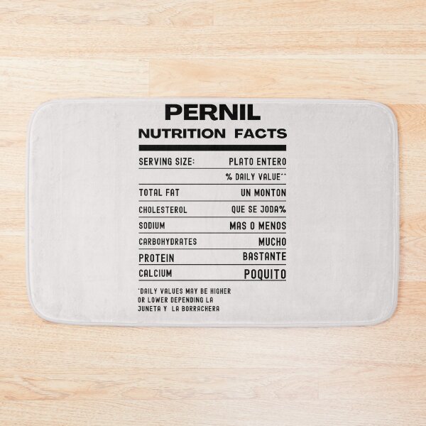 Item preview, Pernil nutrition facts,Feliz navidad boricua designed and sold by erozzz.