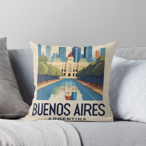Item preview, Buenos Aires Argentina Vintage Travel Tourism designed and sold by TravelersGems.