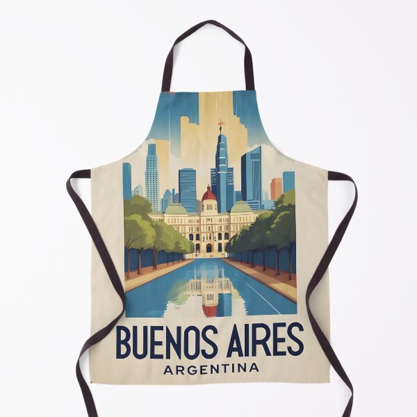 Item preview, Buenos Aires Argentina Vintage Travel Tourism designed and sold by TravelersGems.