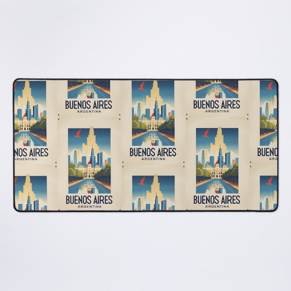 Item preview, Buenos Aires Argentina Vintage Travel Tourism designed and sold by TravelersGems.