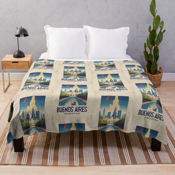 Item preview, Buenos Aires Argentina Vintage Travel Tourism designed and sold by TravelersGems.
