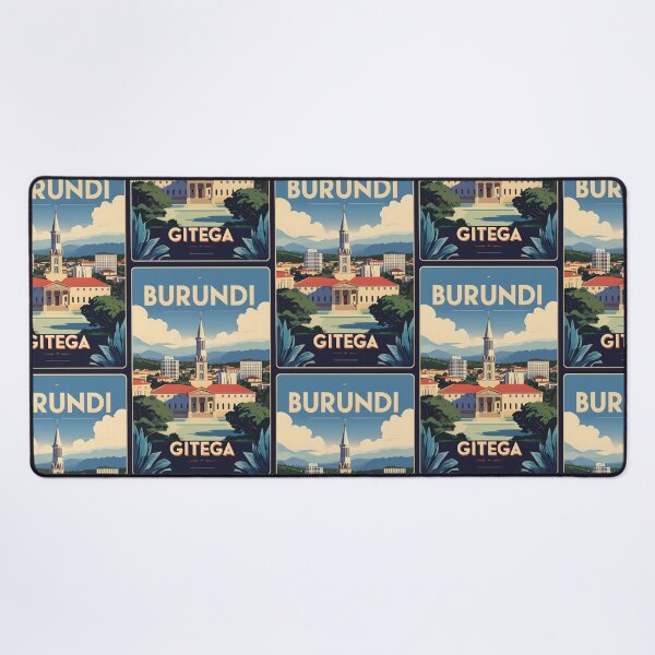 Item preview, Gitega Burundi Vintage Travel Tourism designed and sold by TravelersGems.