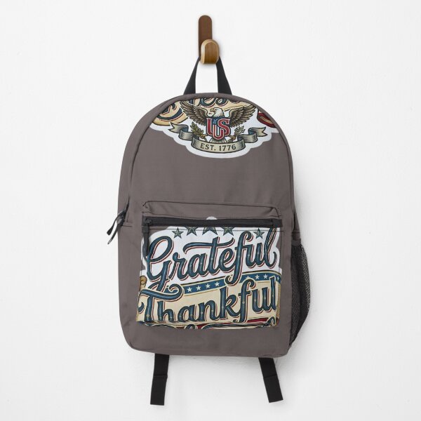 Item preview, Grateful Thankful Blessed Patriotic American Flag designed and sold by L98-Studio.