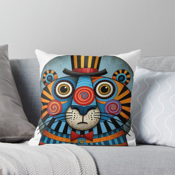 Item preview, T-Shirt - Sticker - Whimsical Tiger Gentleman designed and sold by ForeverPrintsOK.