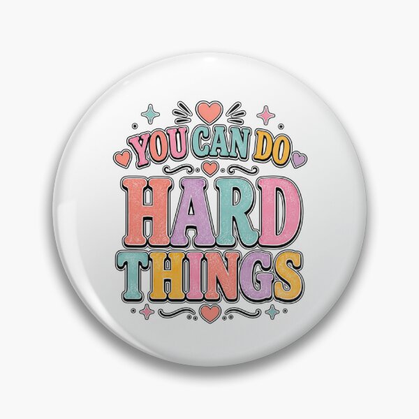 Item preview, You Can Do Hard Things Back to School Motivational Teacher designed and sold by WeirdlyMild.