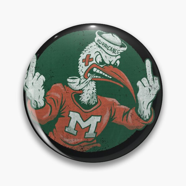 Item preview, Miami hurricanes finger vintage designed and sold by Ushopfake.