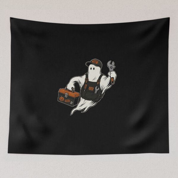 Item preview, Ghost handyman designed and sold by Konvero.