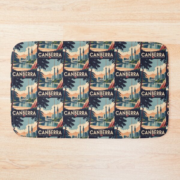 Item preview, Canberra Australia Vintage Travel Tourism designed and sold by TravelersGems.