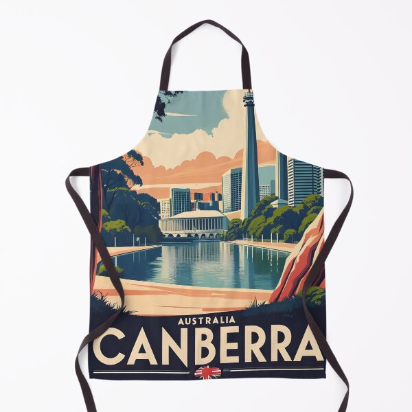 Item preview, Canberra Australia Vintage Travel Tourism designed and sold by TravelersGems.