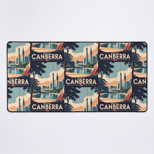 Item preview, Canberra Australia Vintage Travel Tourism designed and sold by TravelersGems.