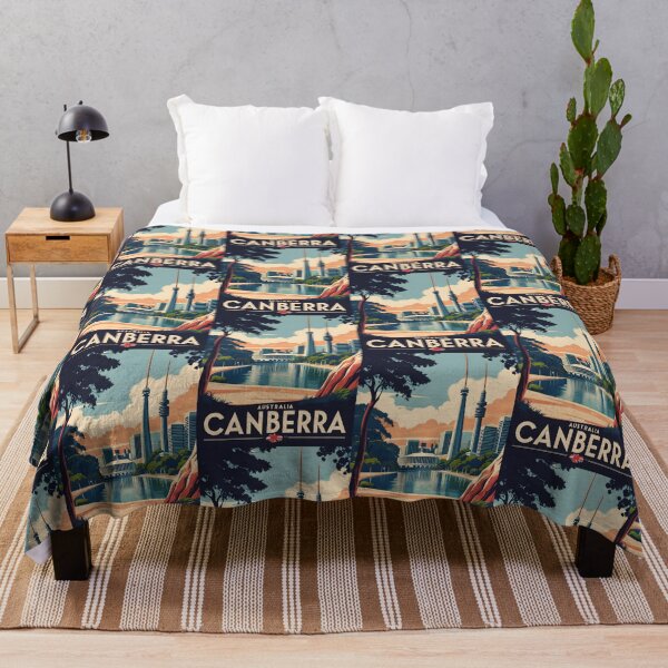 Item preview, Canberra Australia Vintage Travel Tourism designed and sold by TravelersGems.