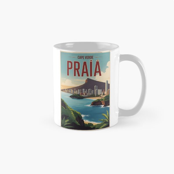 Item preview, Praia Cape Verde Vintage Travel Tourism designed and sold by TravelersGems.