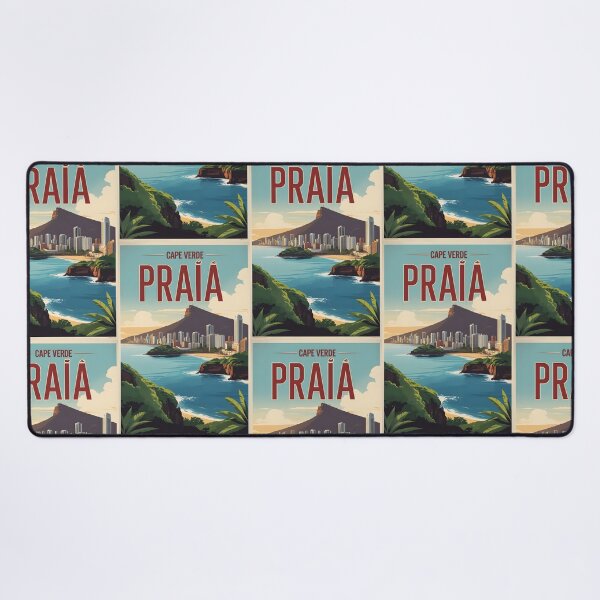 Item preview, Praia Cape Verde Vintage Travel Tourism designed and sold by TravelersGems.