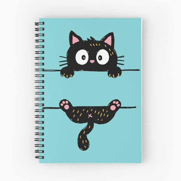 Item preview, Curious Black Cat Peeking designed and sold by Studio Bootleg.