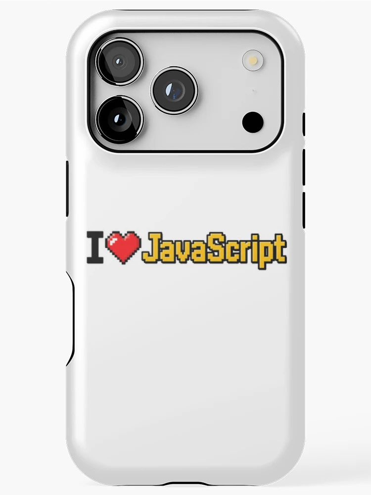 Thumbnail 1 of 4, iPhone Case, I love JavaScript designed and sold by Ctrl+Alt+Store.